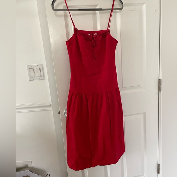 NWT Reformation Annalise Dress in Cherry - Picture 6 of 11